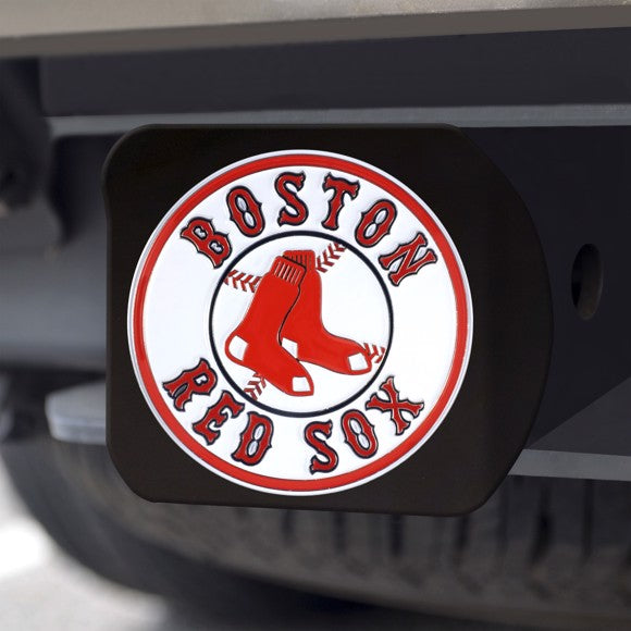 Boston Red Sox Hitch Cover Color-Black