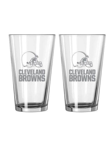 Cleveland Browns Pint Glass Set