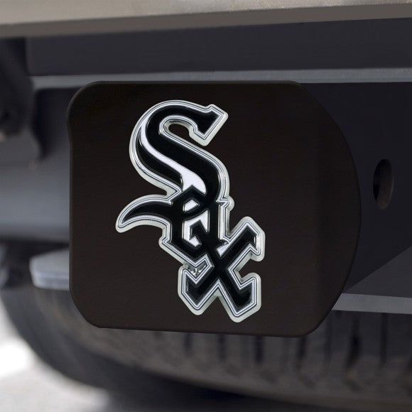 Chicago White Sox Hitch Cover Color-Black