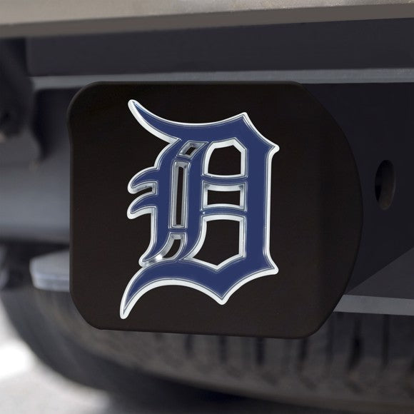 Detroit Tigers Hitch Cover Color-Black