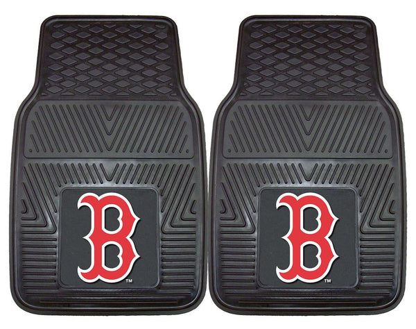 Boston Red Sox Heavy Duty 2pc Vinyl Car Mats