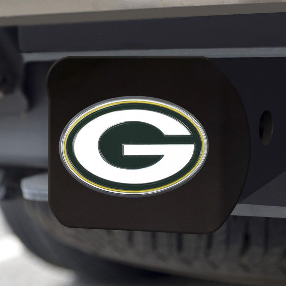 Green Bay Packers Hitch Cover Color-Black
