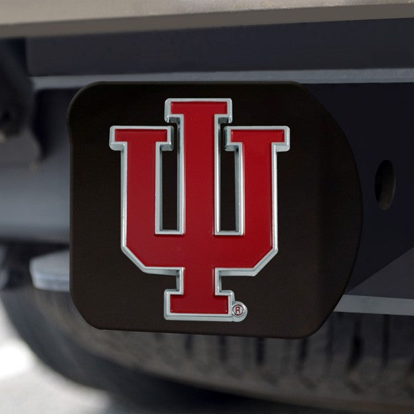 Indiana University Hitch Cover Color-Black
