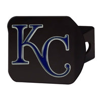 Kansas City Royals Hitch Cover Color-Black