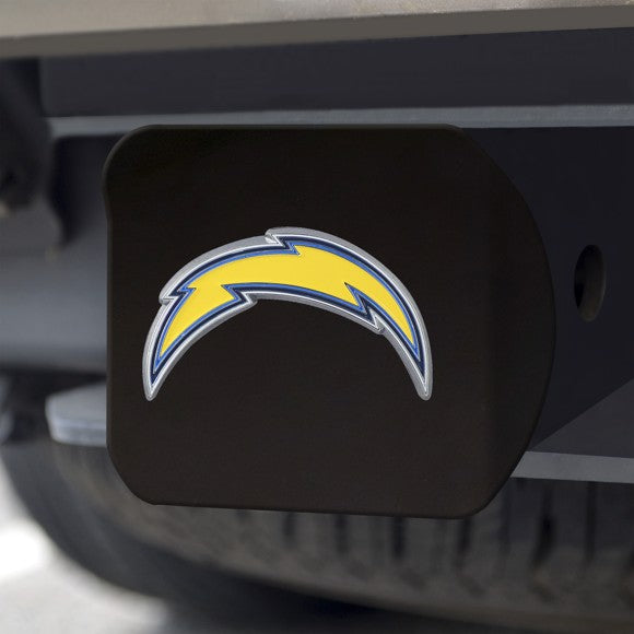Los Angeles Chargers Hitch Cover Color-Black