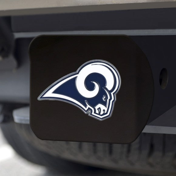 Los Angeles Rams Hitch Cover Color-Black