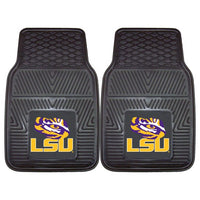 Louisiana State University Heavy Duty 2pc Vinyl Car Mats