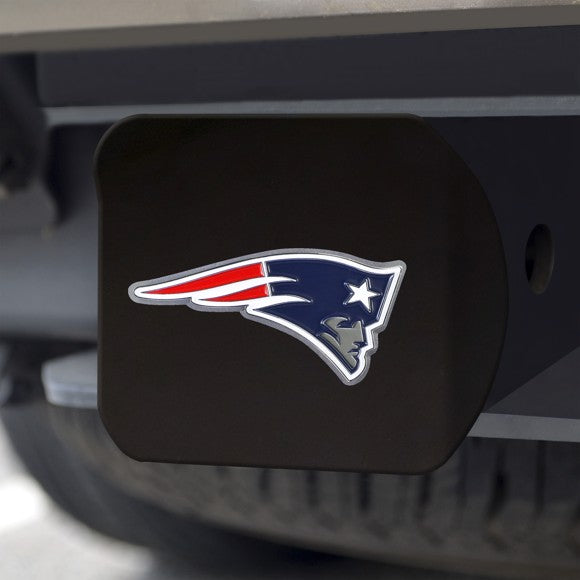 New England Patriots Hitch Cover Color-Black