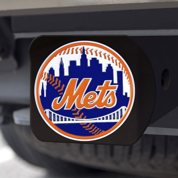 New York Mets Hitch Cover Color-Black