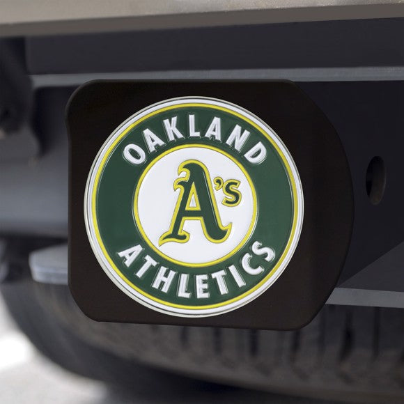 Oakland Athletics Hitch Cover Color-Black