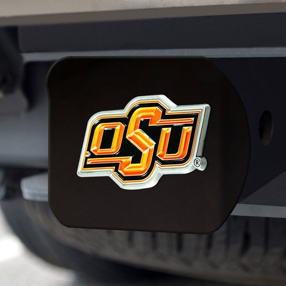 Oklahoma State University Hitch Cover Color-Black