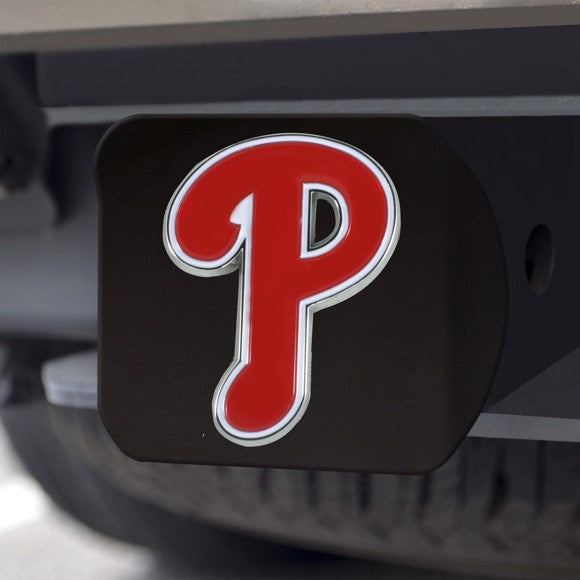 Philadelphia Phillies Hitch Cover Color-Black