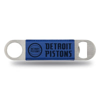 Detroit Pistons Laser Engraved Bar Bottle Opener