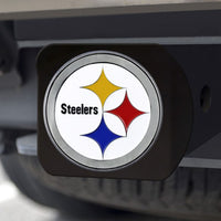 Pittsburgh Steelers Hitch Cover Color-Black