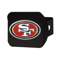 San Francisco 49ers Hitch Cover Color-Black