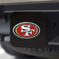 San Francisco 49ers Hitch Cover Color-Black