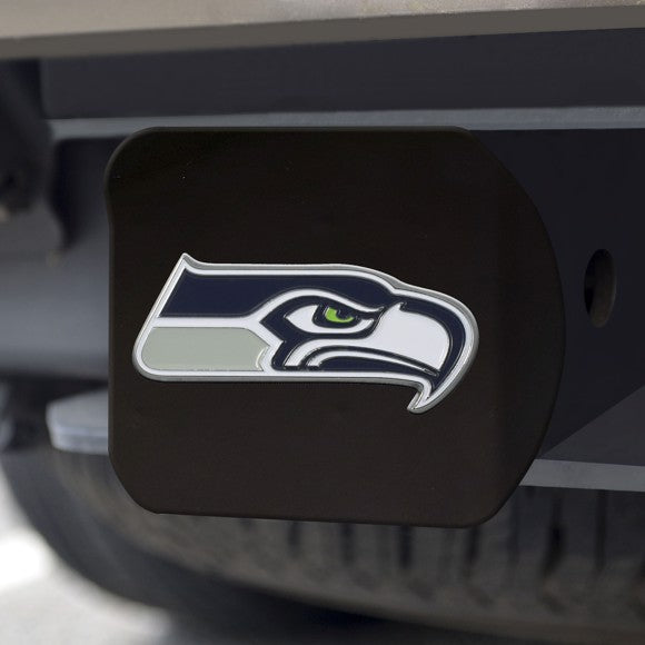 Seattle Seahawks Hitch Cover Color-Black