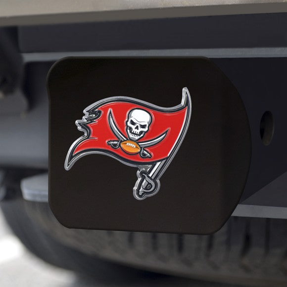 Tampa Bay Buccaneers Hitch Cover Color-Black