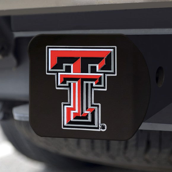 Texas Tech University Hitch Cover Color-Black