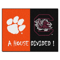 Clemson University House Divided Mat