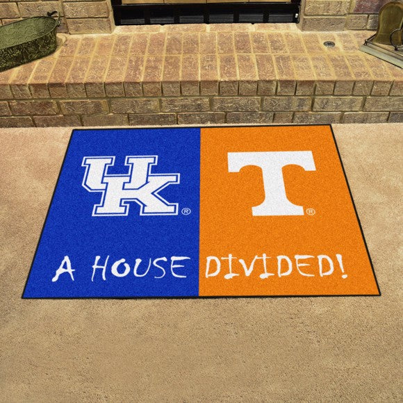 University of Kentucky/University of Tennessee House Divided Mat