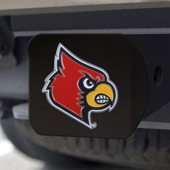 University of Louisville Hitch Cover Color-Black