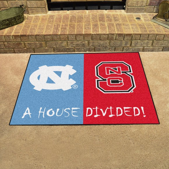 University of North Carolina/North Carolina State University House Divided Mat