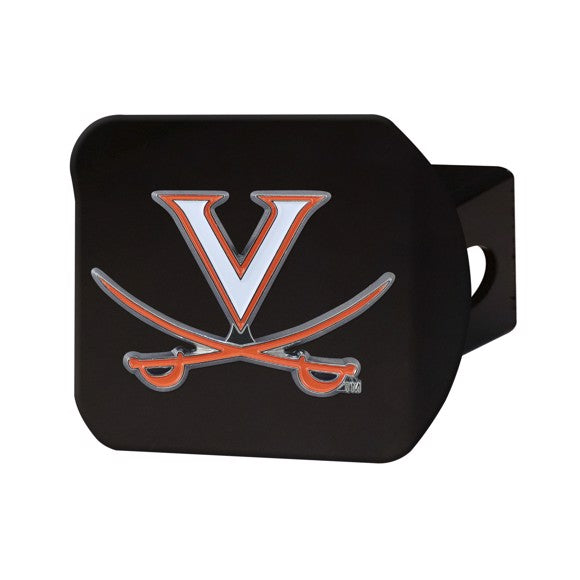 University of Virginia Hitch Cover Color-Black