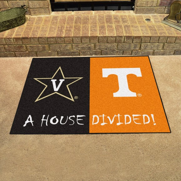 Vanderbilt University/University of Tennessee House Divided Mat