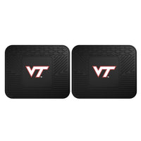 Virginia Tech Rear Car Mats Set