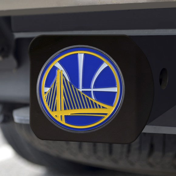 Golden State Warriors Hitch Cover Color-Black