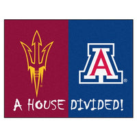 Arizona State University / University of Arizona House Divided Mat