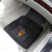 Arizona State University Heavy Duty 2pc Vinyl Car Mats