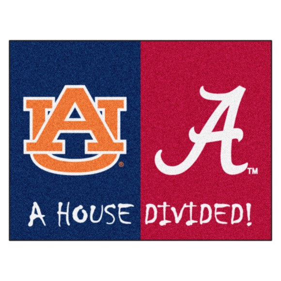 University of Alabama House Divided Mat