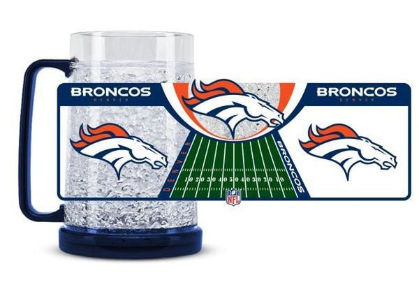 Denver Broncos Mug Crystal Freezer Style