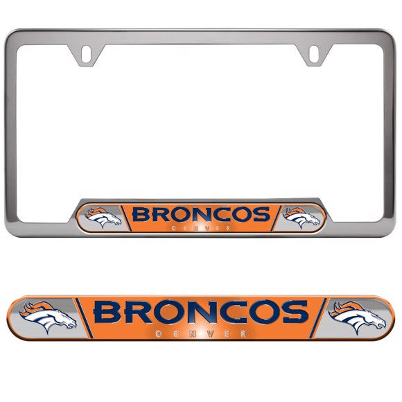 Denver Broncos License Plate Frame