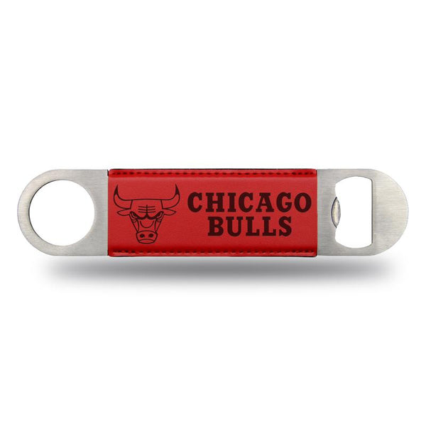 Chicago Bulls Leather Bar Bottle Opener