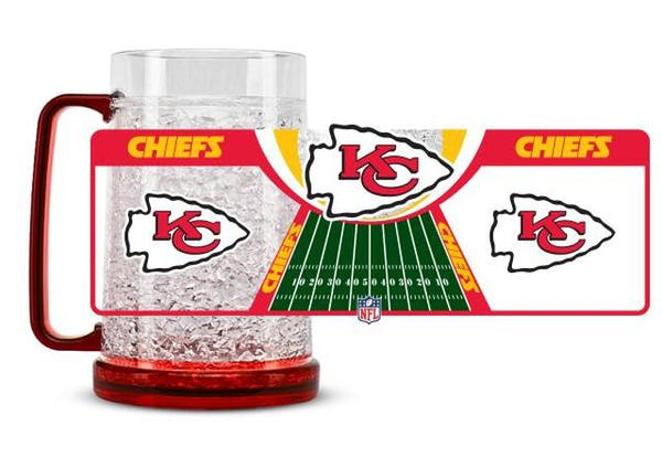 Kansas City Chiefs Mug Crystal Freezer Style