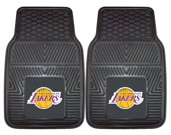 Los Angeles Lakers Heavy Duty 2pc Vinyl Car Mats