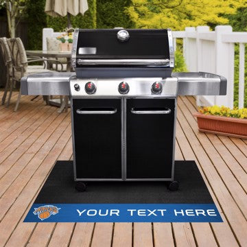 New York Knicks Personalized Grill Mat