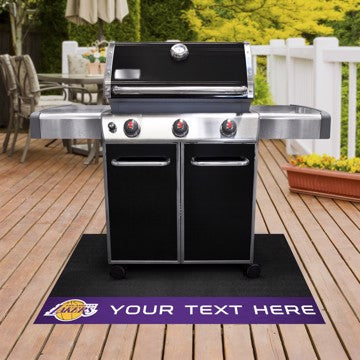 Los Angeles Lakers Personalized Grill Mat