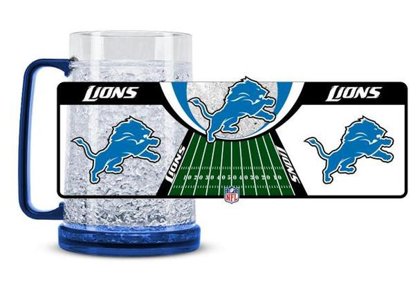 Detroit Lions Mug Crystal Freezer Style