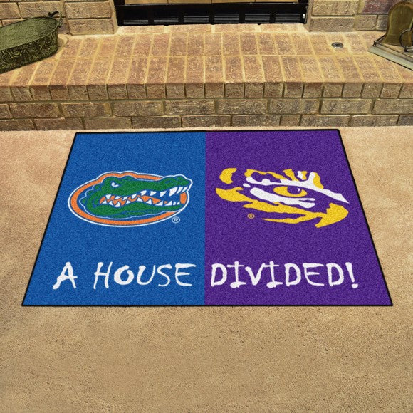 University of Florida / Louisiana State University House Divided Mat