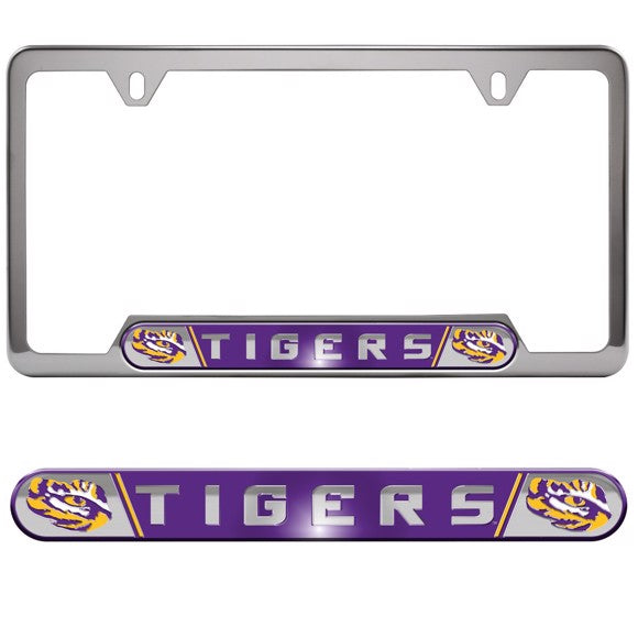 Louisiana State University License Plate Frame