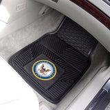 U.S. Navy Heavy Duty 2pc Vinyl Car Mats