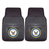 U.S. Navy Heavy Duty 2pc Vinyl Car Mats