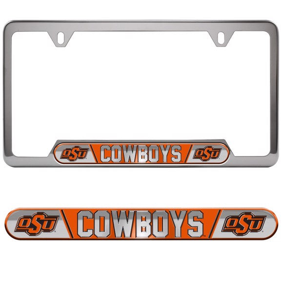 Oklahoma State University License Plate Frame