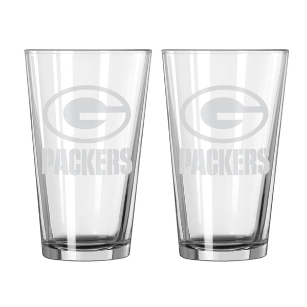 Green Bay Packers Pint Glass Set