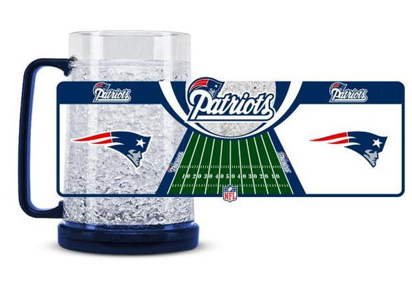 New England Patriots Mug Crystal Freezer Style