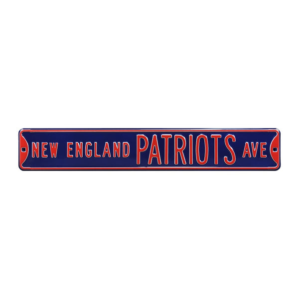 New England Patriots Ave Street Sign